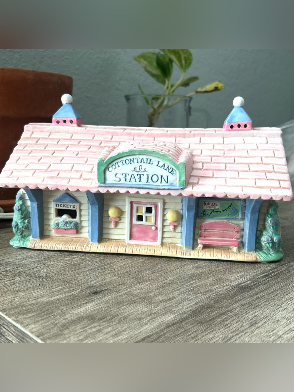 Cottagecore lamp